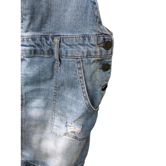 Hot Topic Denim Overall Mini Dress - Picture 6 of 7